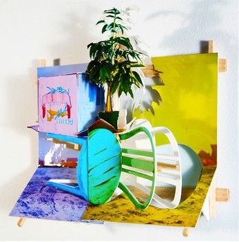 A sculptural piece by Blasco, part of 'The End of Things' — a work from this year.